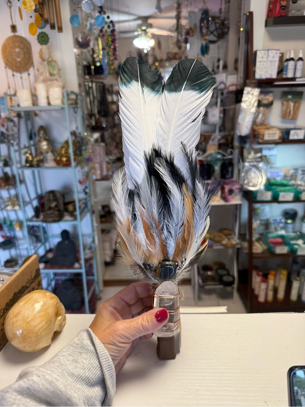 Ceremonial Smudge feather